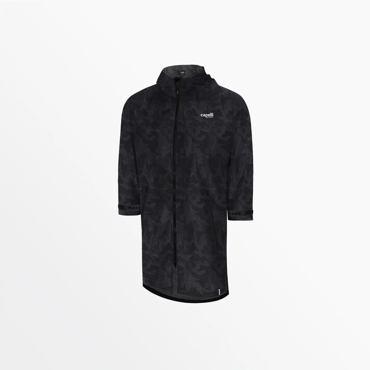 ADULT UNISEX GEO CAMO SPECTATOR BLANKET JACKET - Image 4