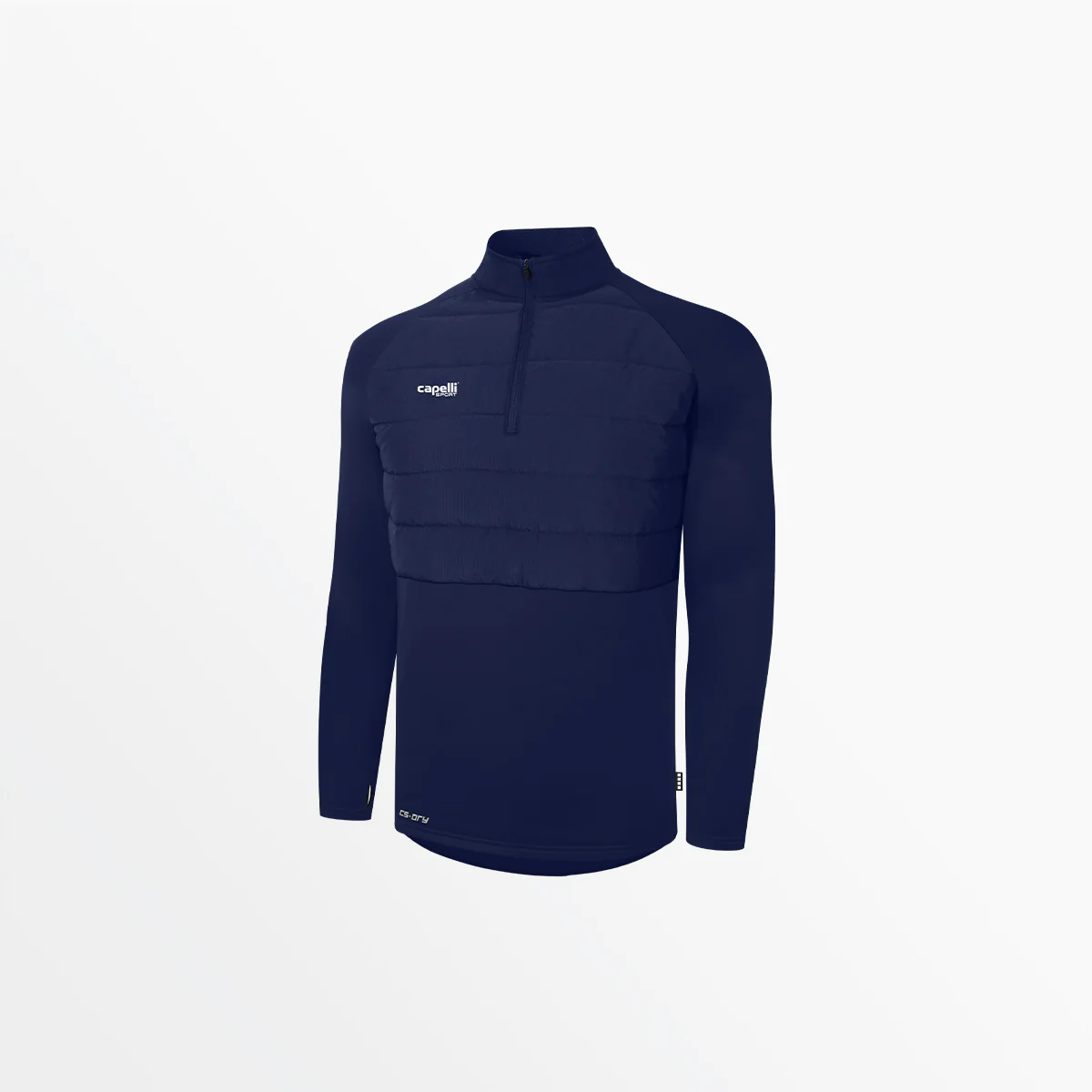YOUTH BASICS THERMA FLEECE WOVEN FRONT 1/4 ZIP TOP - Image 5